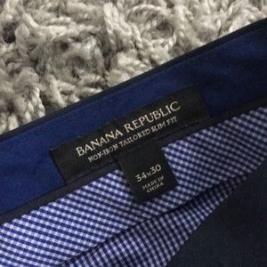 Banana republic pants. Navy. 34x30. Barely worn